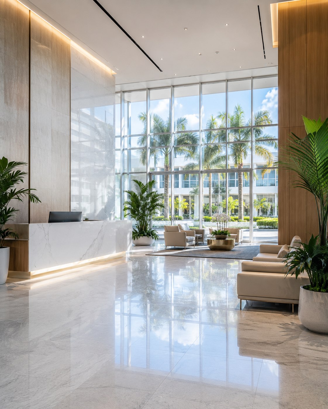 Palm Beach County commercial service area