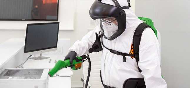 Electrostatic Disinfecting